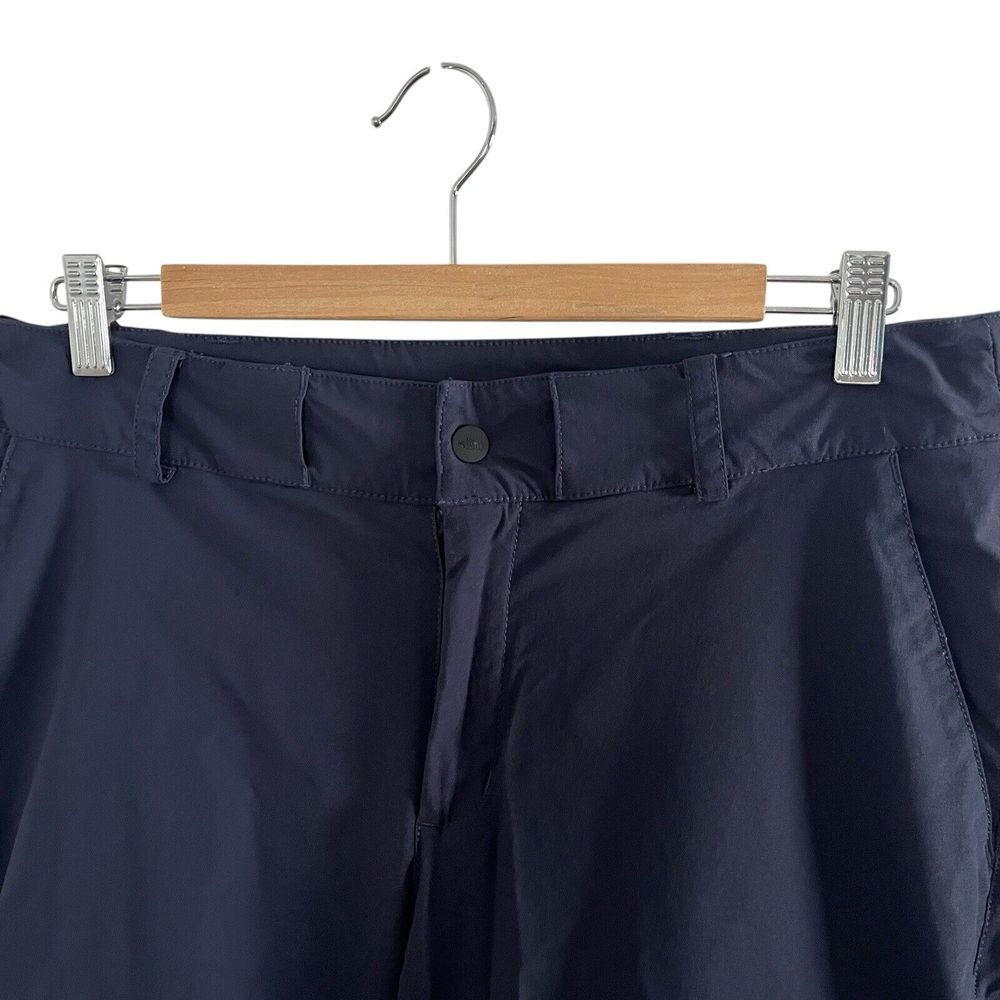 The North Face Womens 10 Blue Nylon Convertible Hiking Outdoors Pants Shorts - Picture 3 of 10